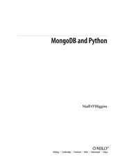 Cover of MongoDB and Python