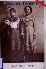 Cover of Gender Trouble