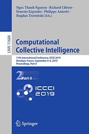 Cover of Computational Collective Intelligence