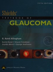 Cover of Shields textbook of glaucoma