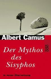 Cover of Le mythe de Sisyphe