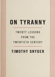 Cover of On Tyranny