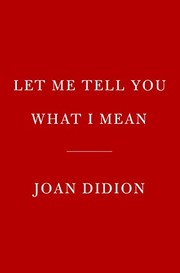 Cover of Let Me Tell You What I Mean