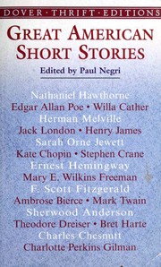 Cover of Great American Short Stories