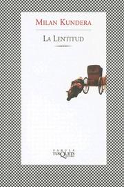 Cover of La lenteur