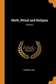 Cover of Myth, Ritual, and Religion, Vol. 1