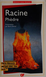 Cover of Phèdre