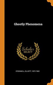 Cover of Ghostly phenomena