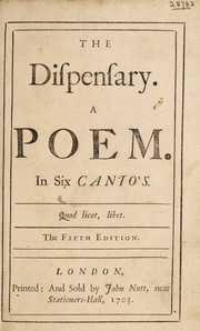 Cover of The dispensary
