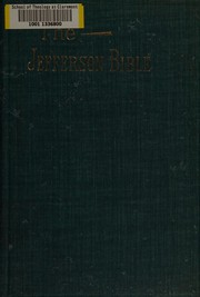 Cover of The Jefferson Bible