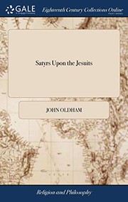 Cover of Satyrs upon the Jesuits