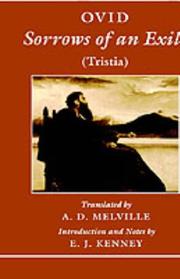 Cover of Tristia