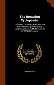 Cover of The Browning cyclopaedia