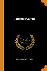 Cover of Primitive Culture