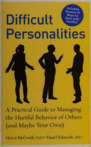 Cover of Difficult personalities
