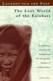 Cover of The Lost World of the Kalahari