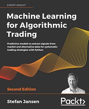 Cover of Machine Learning for Algorithmic Trading