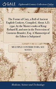 Cover of The Forme of Cury