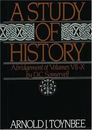 Cover of A Study of History