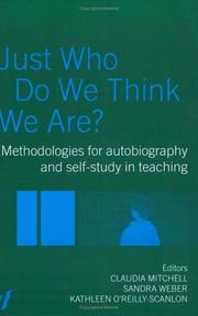 Cover of Just who do we think we are?