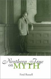 Cover of Northrop Frye on Myth