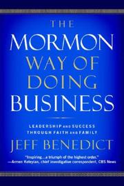 Cover of The Mormon Way of Doing Business