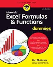Cover of Excel formulas & functions for dummies