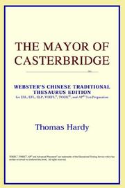 Cover of The Mayor of Casterbridge