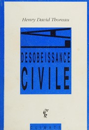 Cover of Civil Disobedience