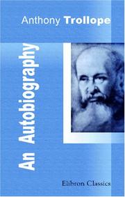 Cover of An autobiography