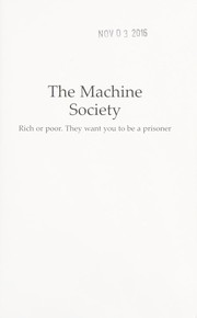 Cover of The Machine Society