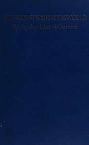Cover of The Worst Journey in the World