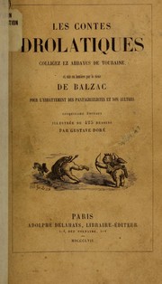 Cover of Les contes drôlatiques