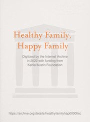 Cover of Healthy Family, Happy Family