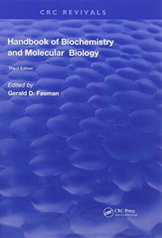 Cover of Handbook of Biochemistry