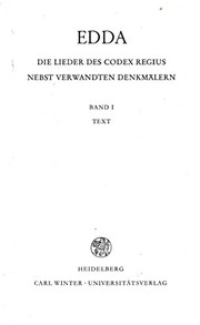 Cover of Edda