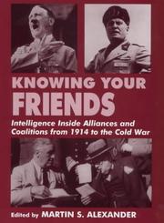 Cover of Knowing your friends
