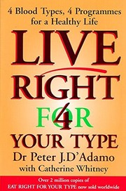 Cover of Live Right for Your Type