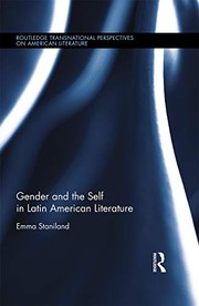Cover of Gender and the self in Latin American literature
