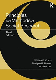 Cover of Principles and Methods of Social Research
