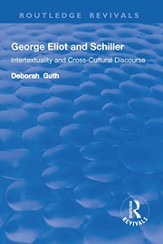 Cover of George Eliot and Schiller