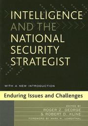 Cover of Intelligence and the National Security Strategist