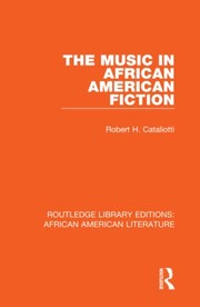Cover of Music in African American Fiction