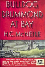 Cover of Bulldog Drummond at bay
