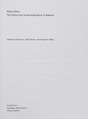 Cover of Robot ethics