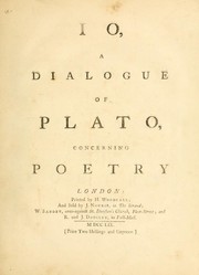 Cover of Ἴων