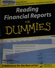 Cover of Reading Financial Reports For Dummies