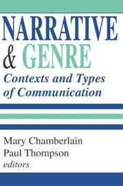 Cover of Narrative and Genre