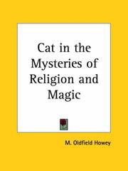Cover of The cat in the mysteries of religion and magic