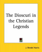 Cover of The Dioscuri In The Christian Legends